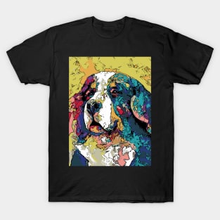 Bernese Mountain Art T-Shirt